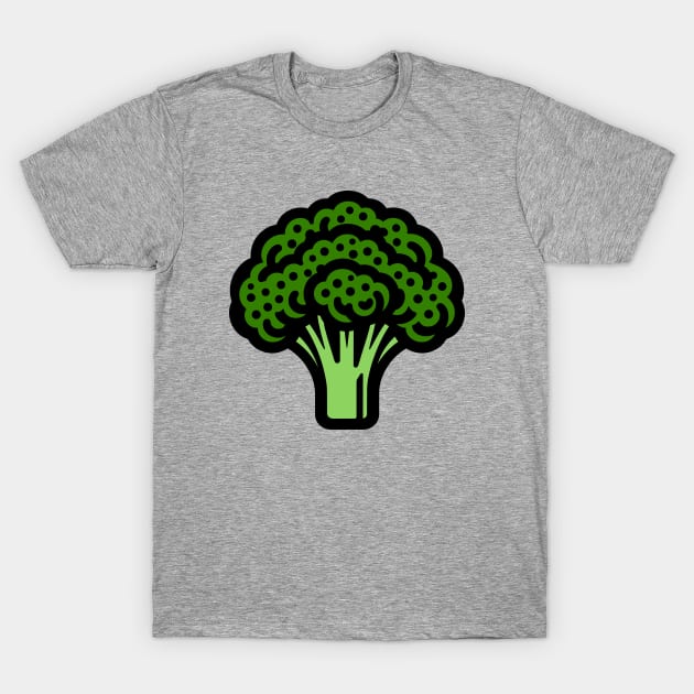 Broccoli T-Shirt by KayBee Gift Shop